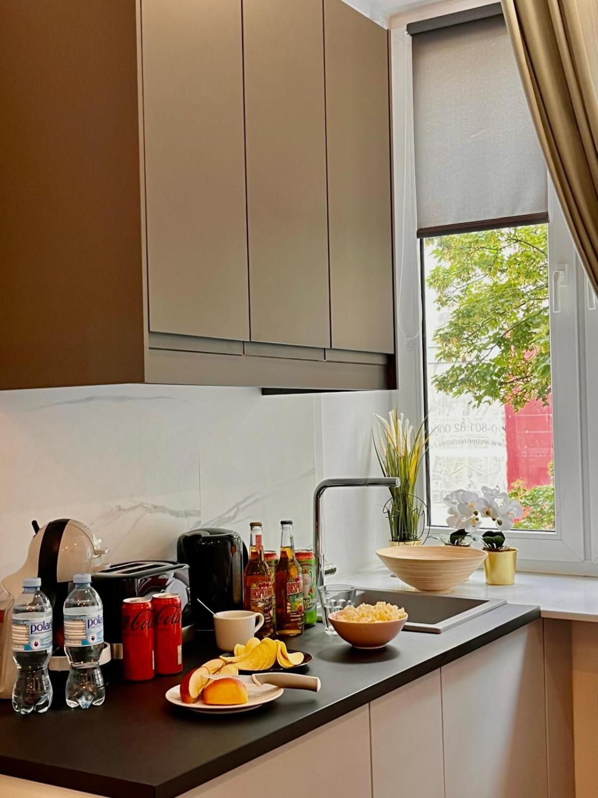 Special 1 Bed Room Condo Warszawa Center Eksteriør billede
